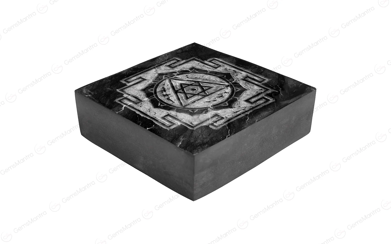Premium Handmade  Shaligram Lakshmi Ganesh Yantra - Image 3