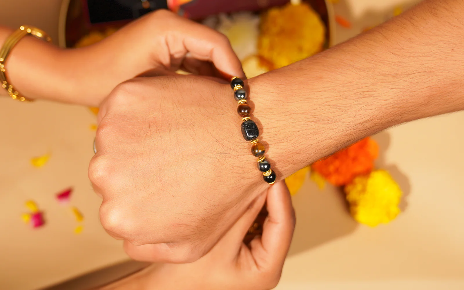 Protective Crystal Rakhi - For Strength, Focus & Energy Balance - Image 4