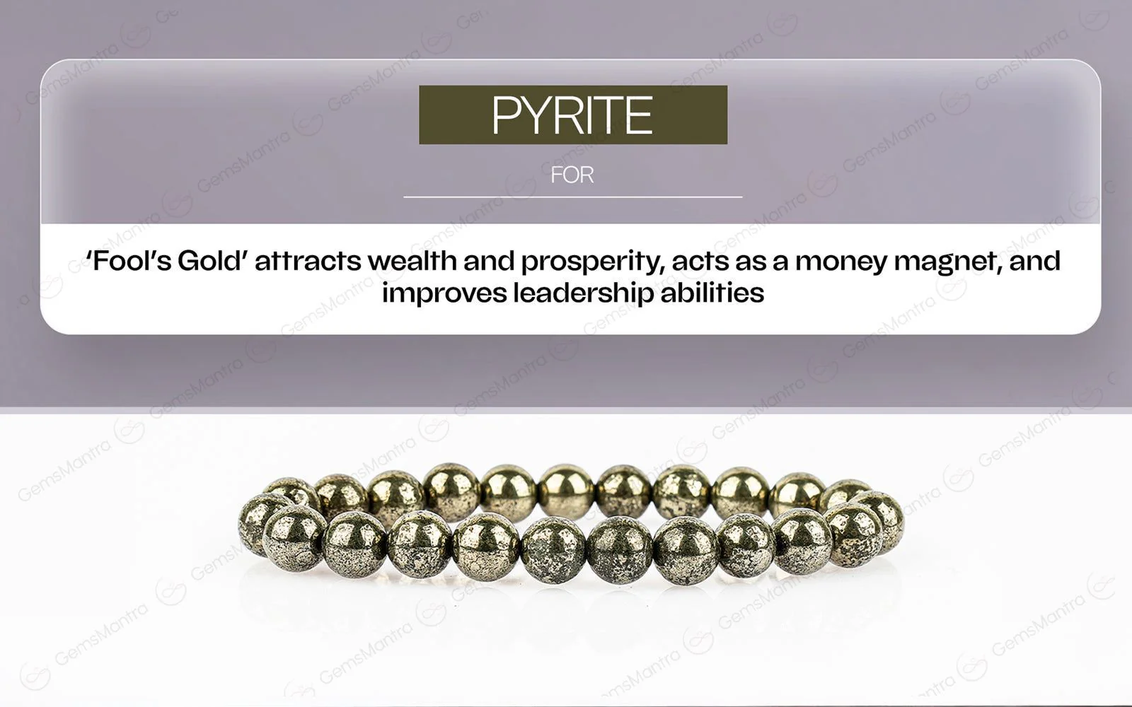 Pyrite Bracelet - Attract Wealth, Prosperity and Success - Image 5