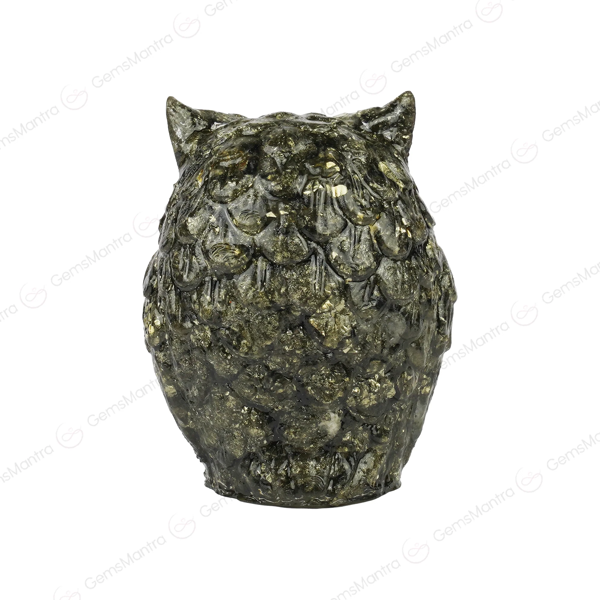 Pyrite Owl For Wealth, Wisdom & Protection - Image 4