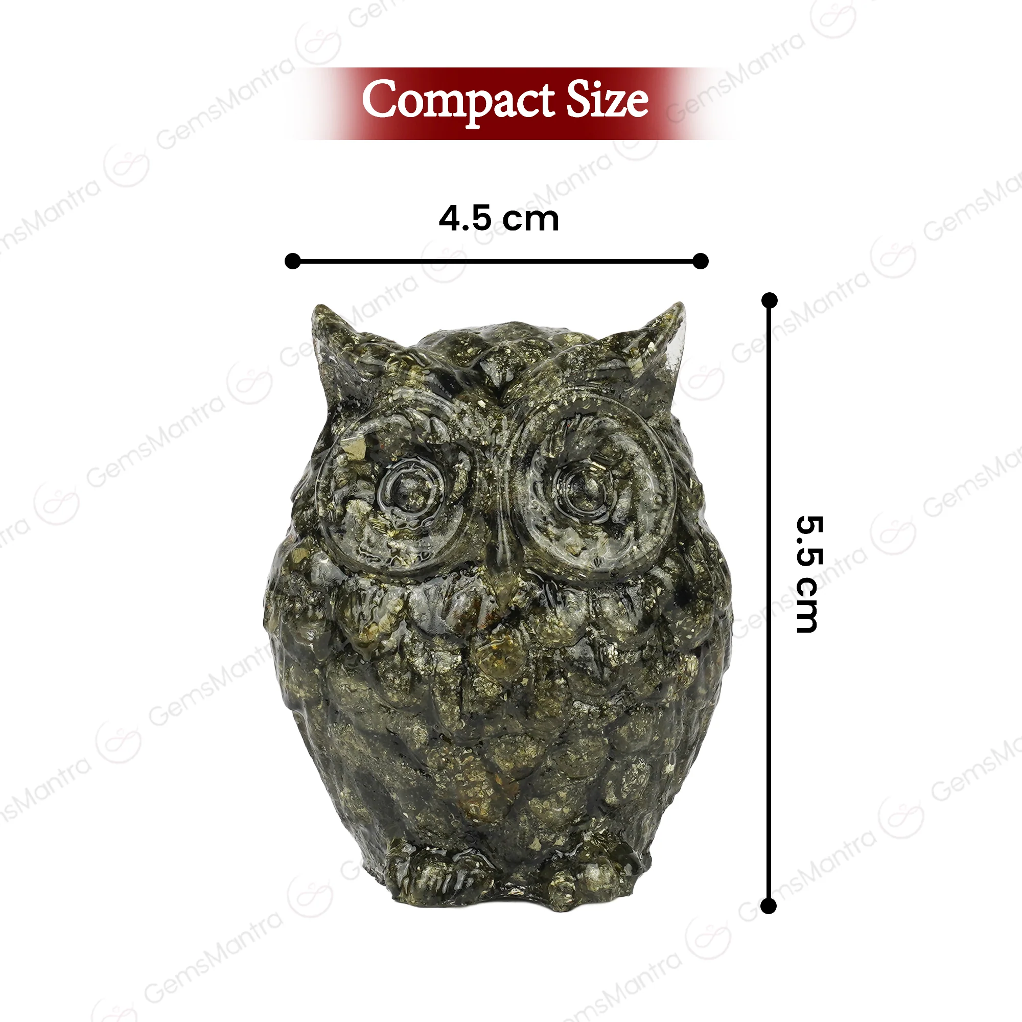Pyrite Owl For Wealth, Wisdom & Protection - Image 5