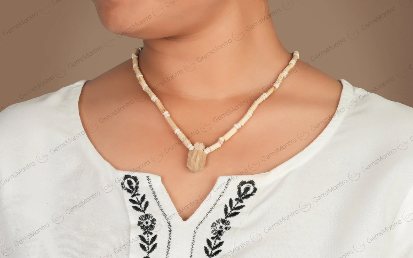 Radhe Wali Tulsi Kanthi Mala (Govt. Certified) - Image 2