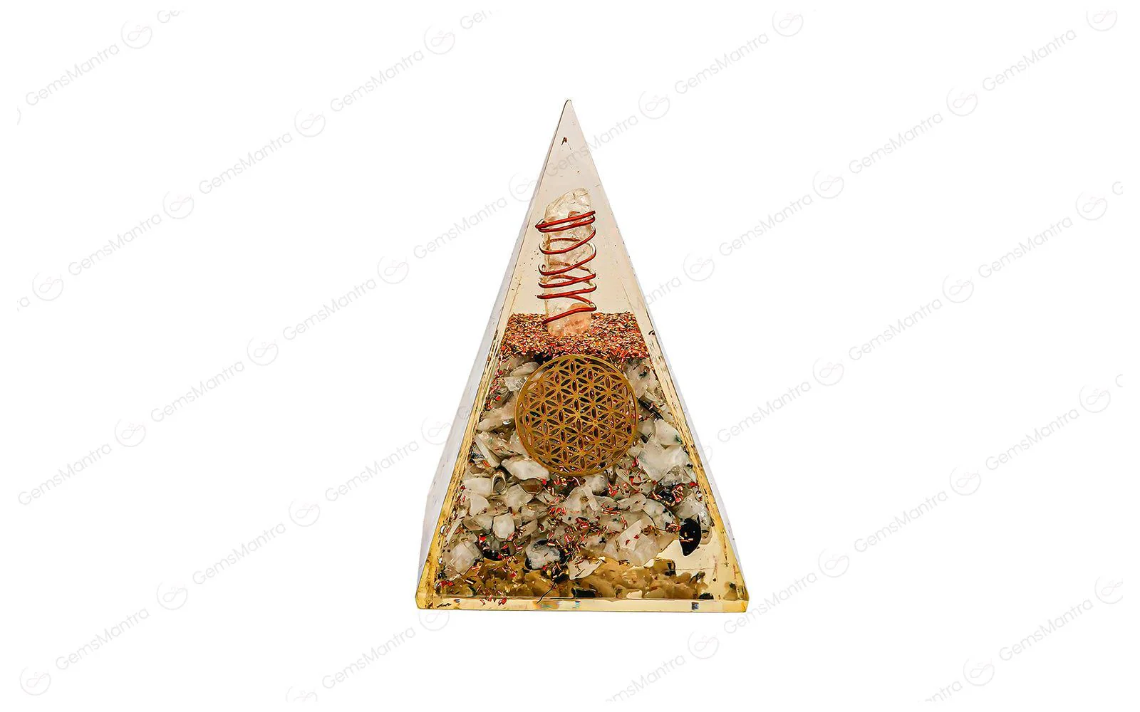 Rainbow Moonstone Nubian Pyramid - Image 2