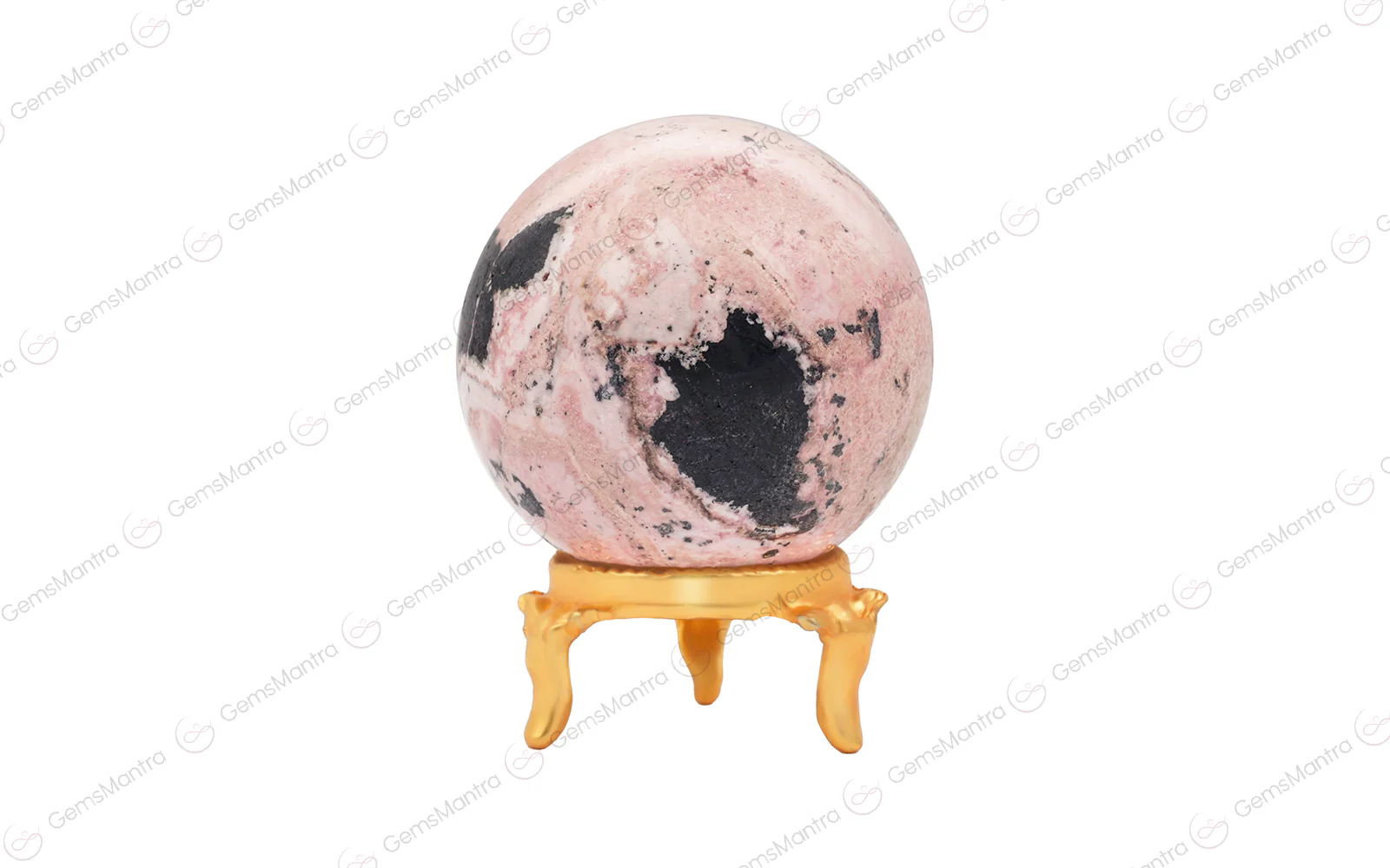 Rhodonite Sphere Ball - Image 2