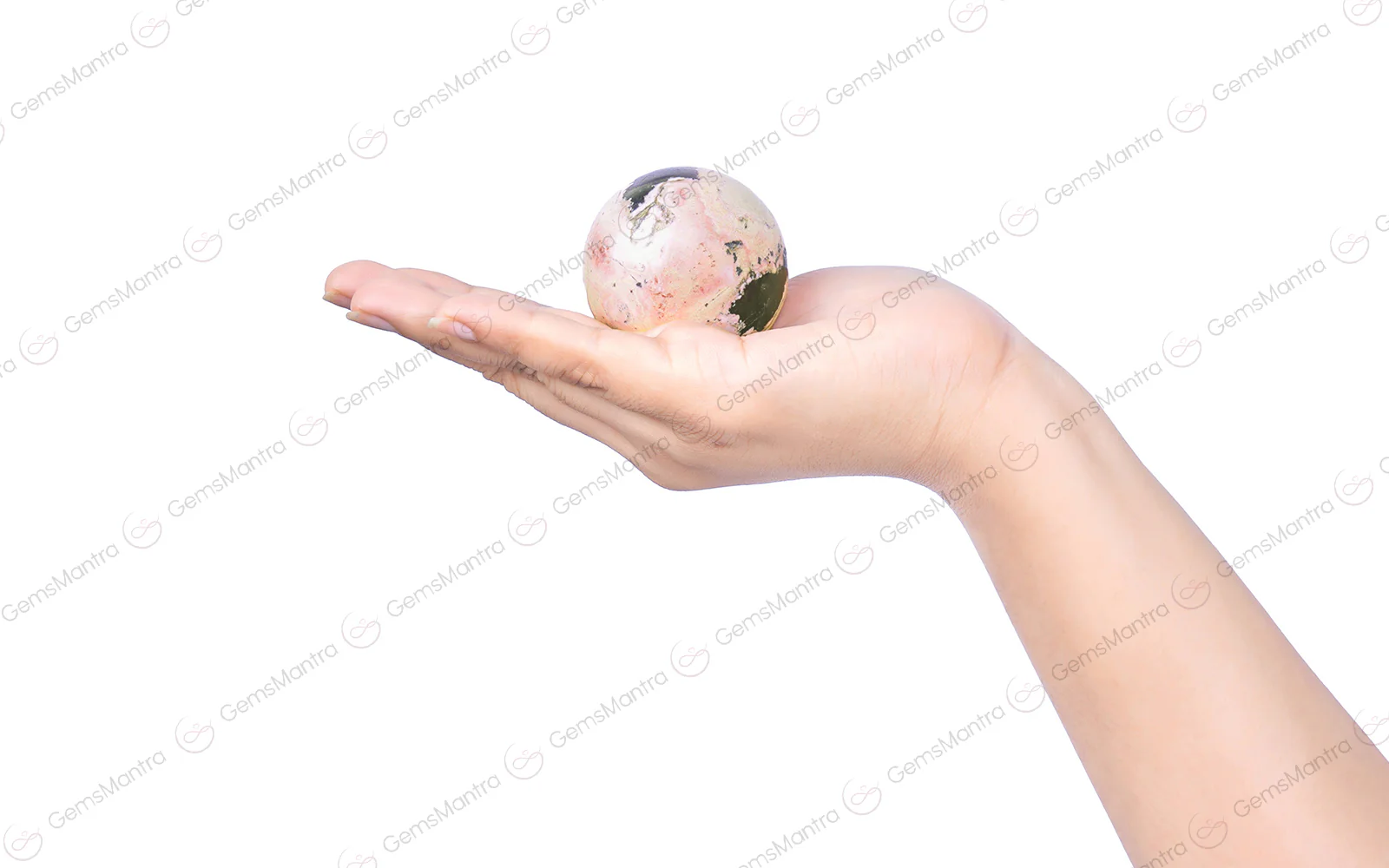 Rhodonite Sphere Ball - Image 3