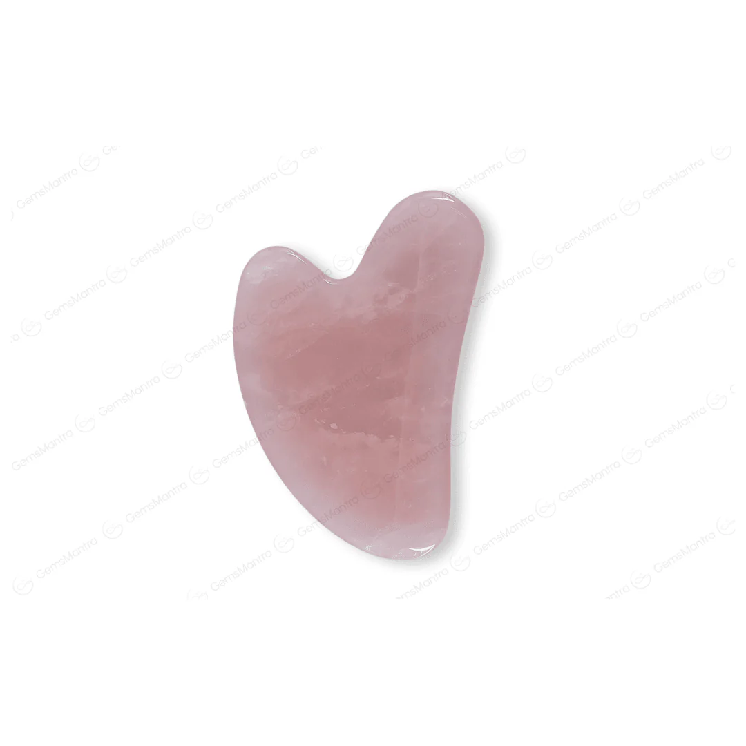 Rose Quartz Guasha Stone - Image 4