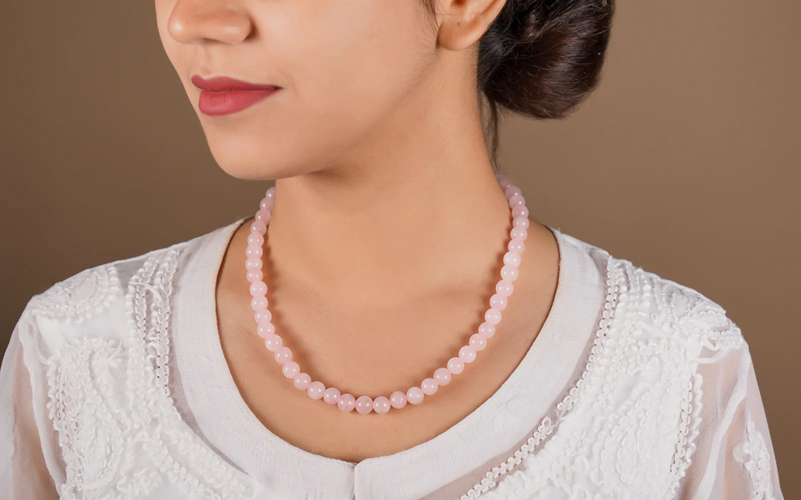 Rose Quartz Mala - Image 3