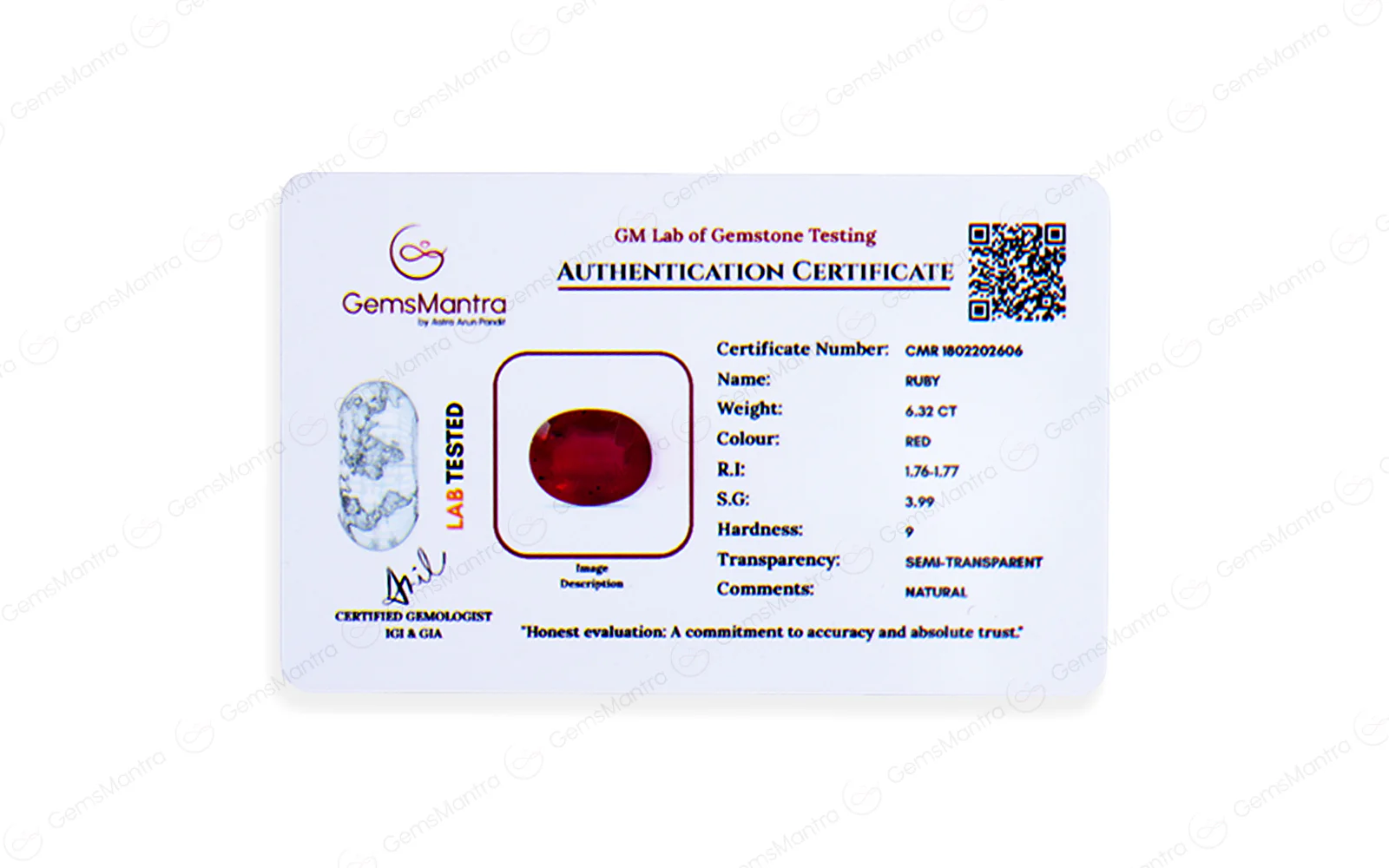 Ruby - 6.32 Carats - Image 4
