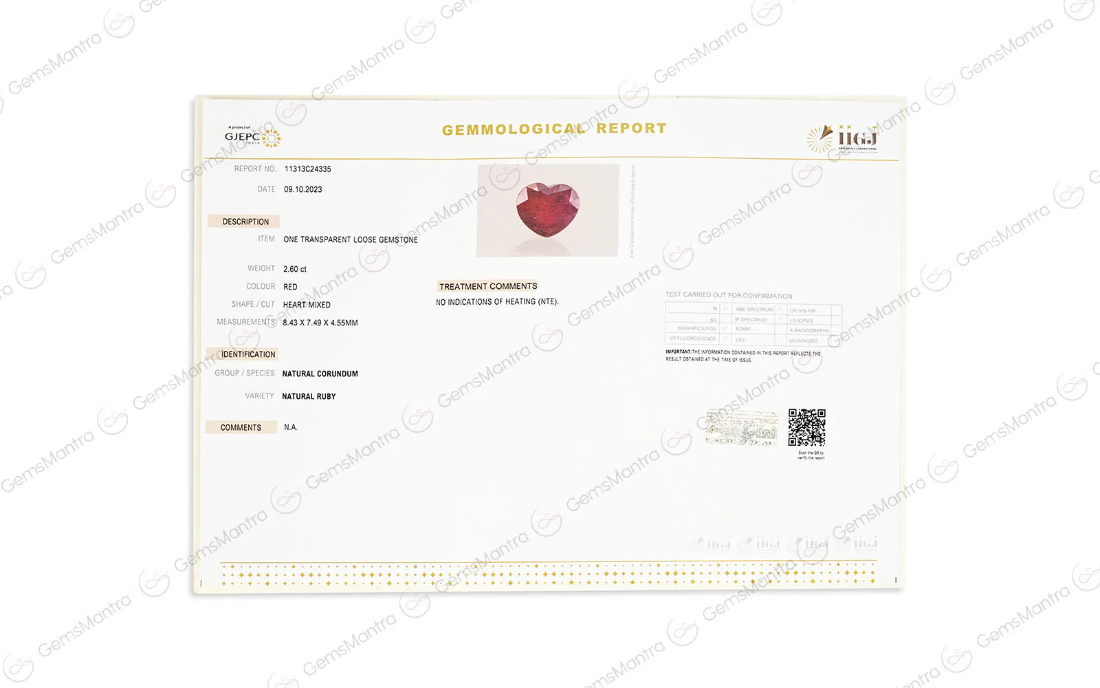 Ruby - 2.6 Carats - Image 3