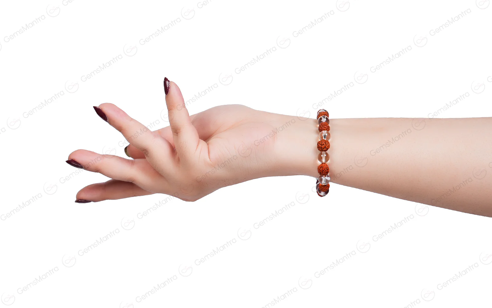 Rudraksha Crystal Bracelet - Image 2