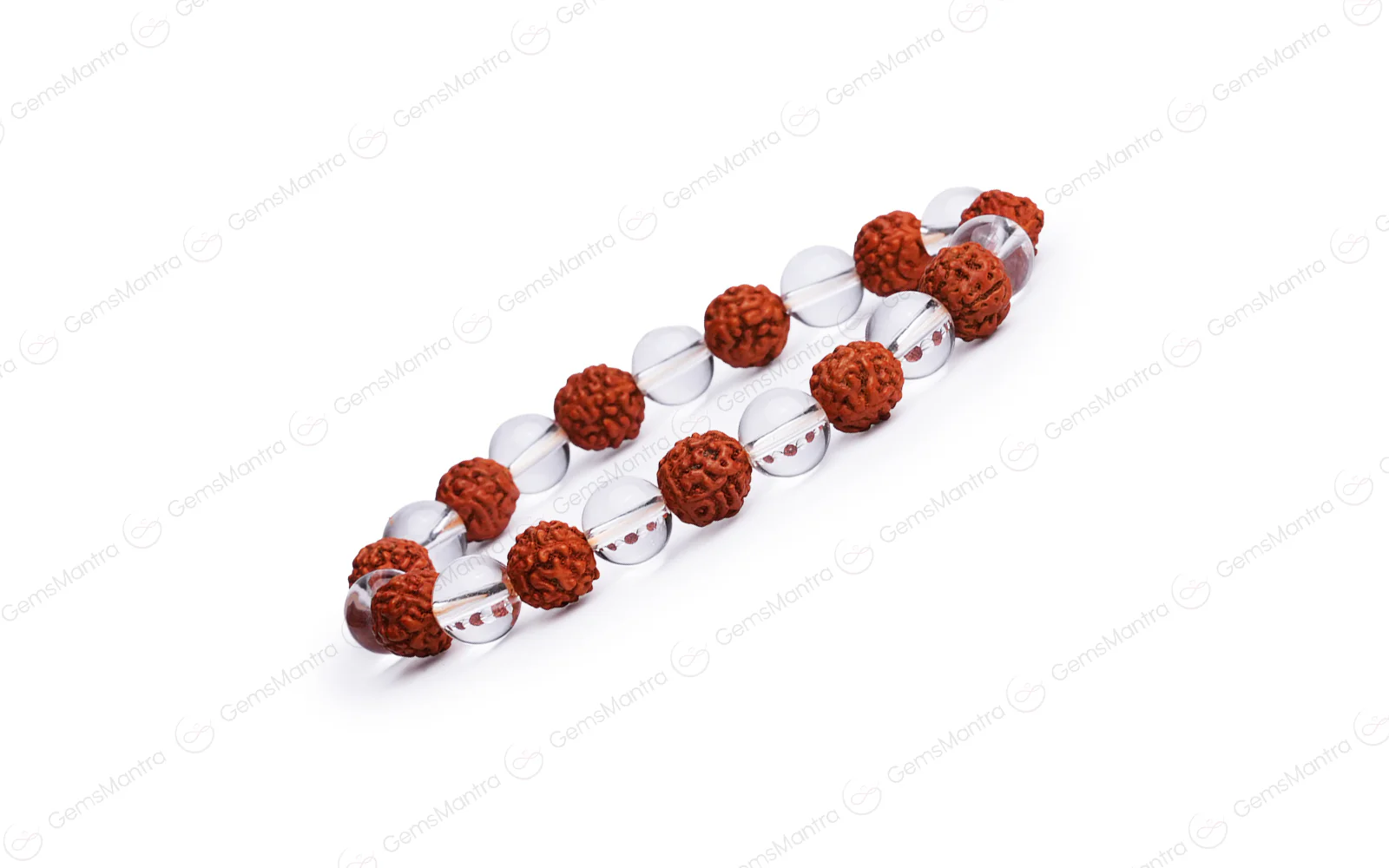 Rudraksha Crystal Bracelet - Image 3