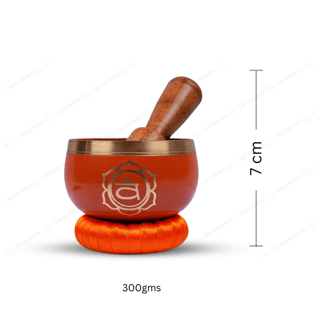 Sacral Chakra Singing Bowl - Image 3