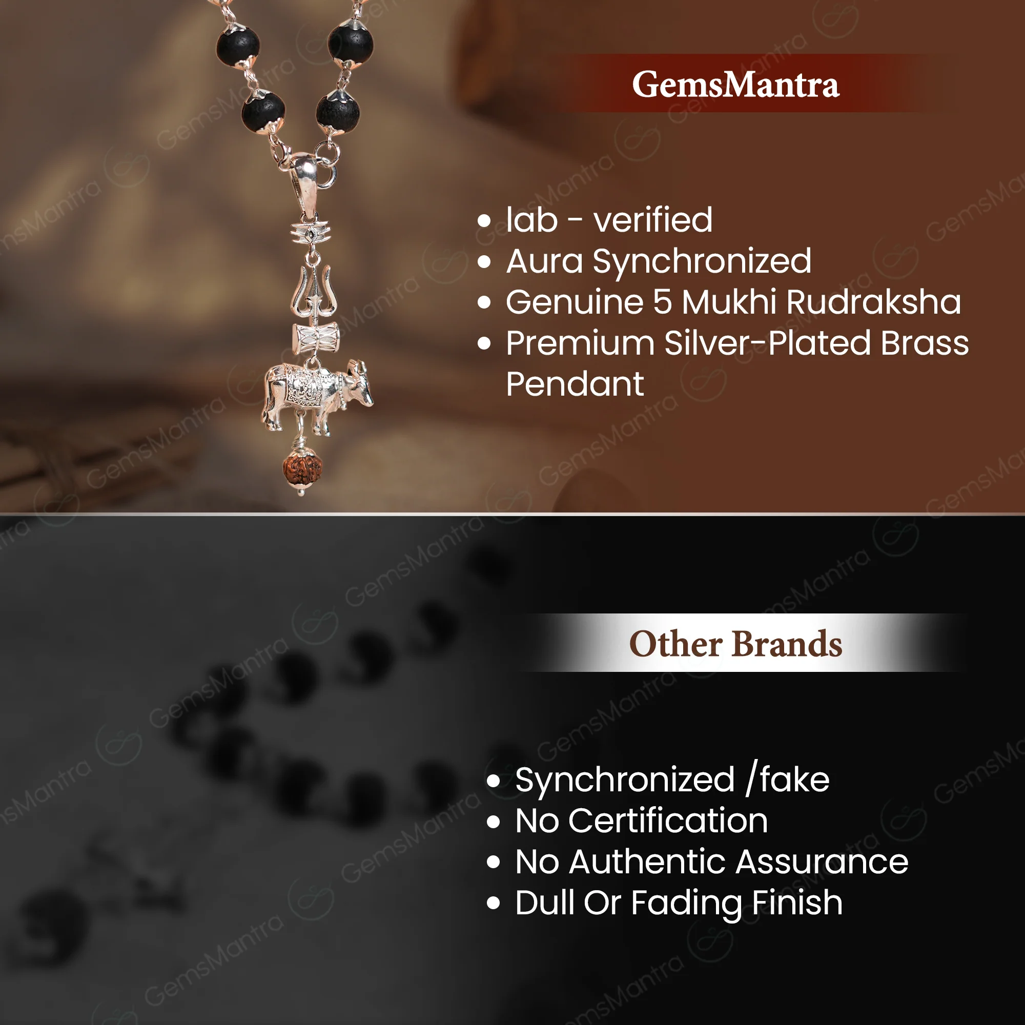 Shiv Nandi Protection Mala (Karungali) - Image 5