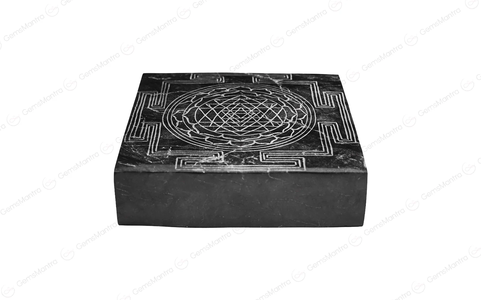 Premium Handmade Shaligram Shree Yantra - Image 4