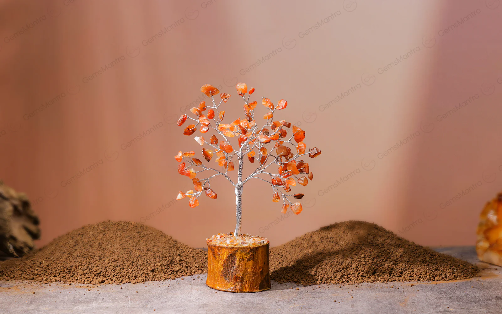 Small Carnelian Crystal Tree - Image 4