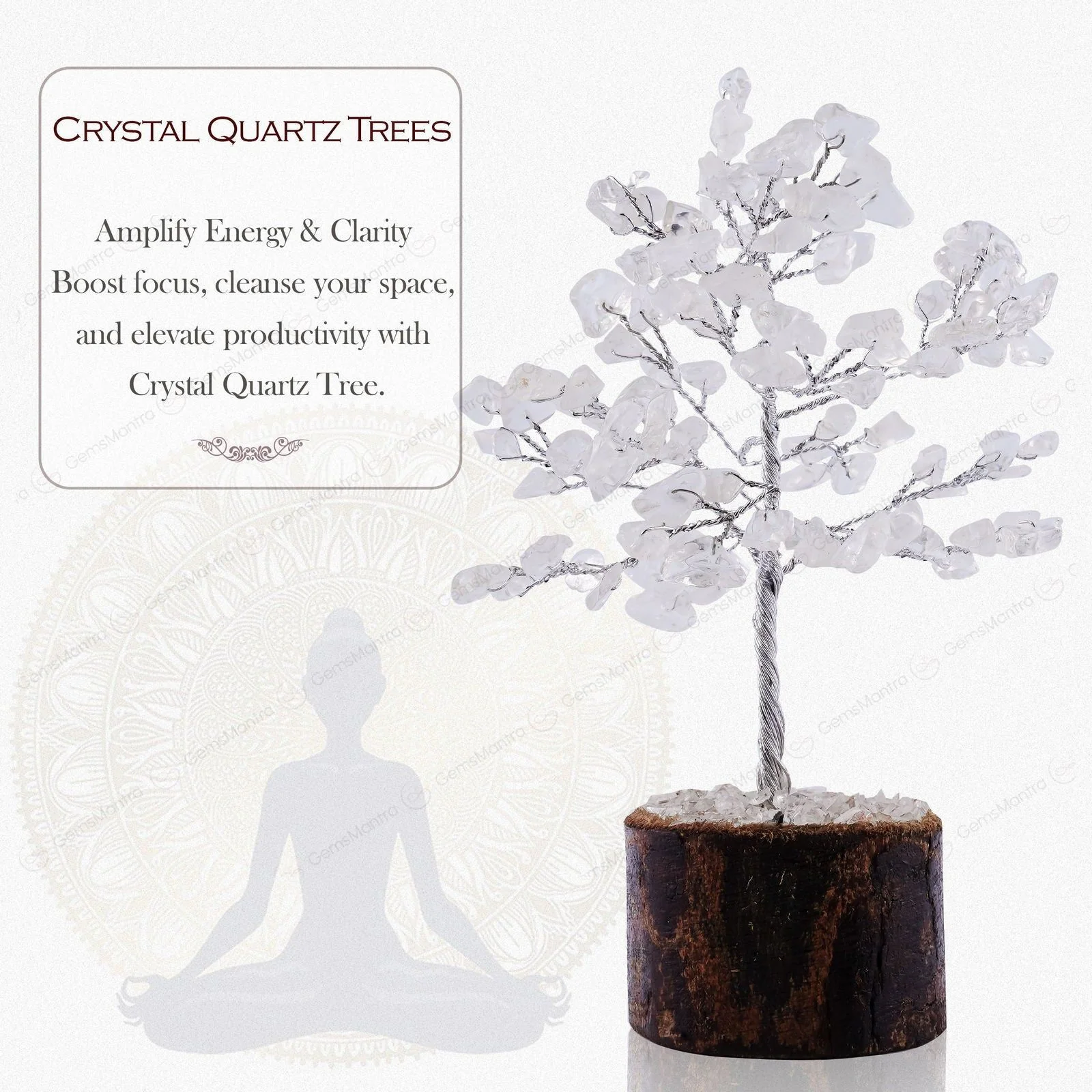 Small Crystal Quartz Tree - Image 4