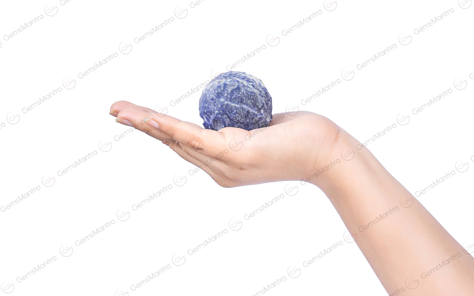 Sodalite Moon Sphere Ball - Image 3