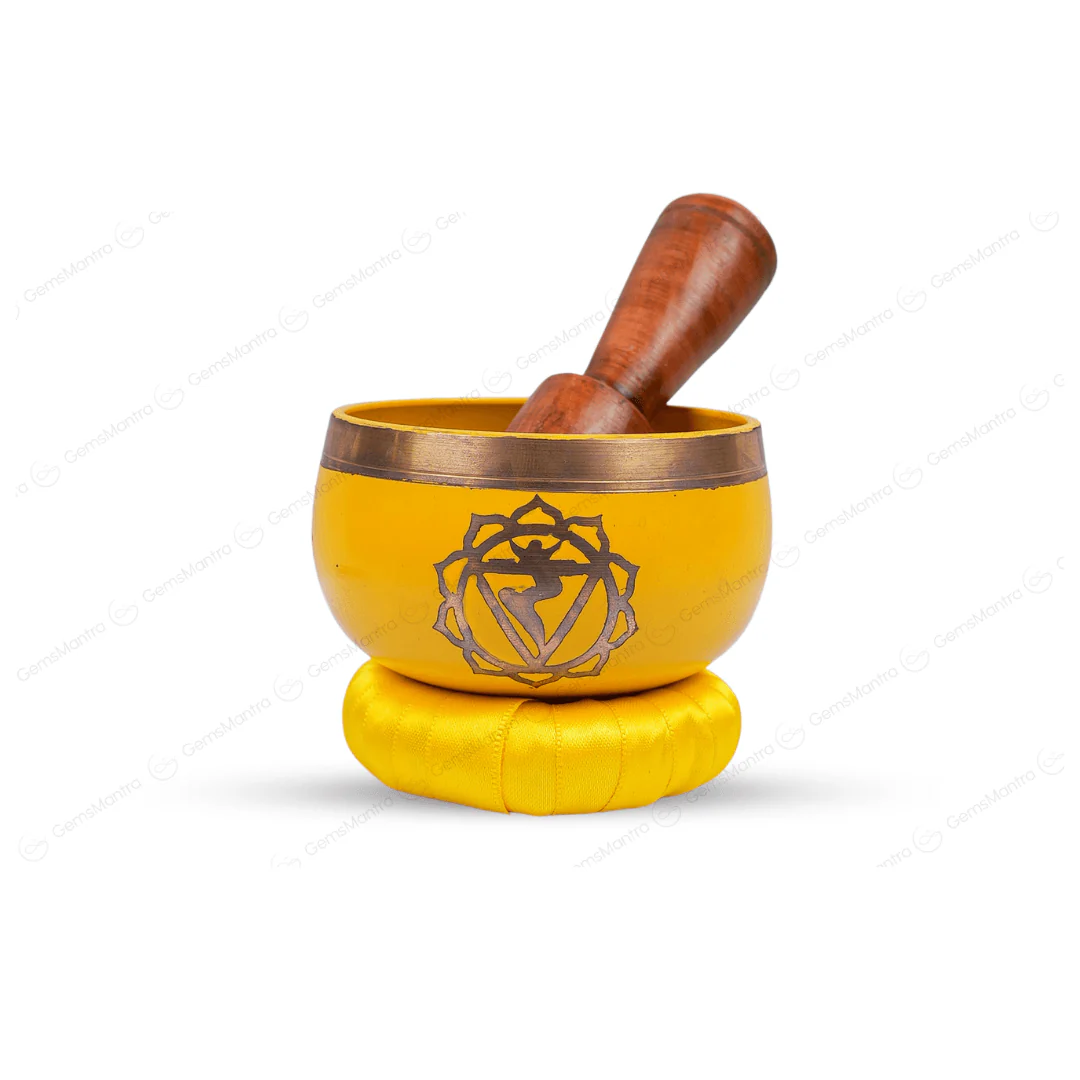 Solar Plexus Chakra Singing Bowl - Image 4