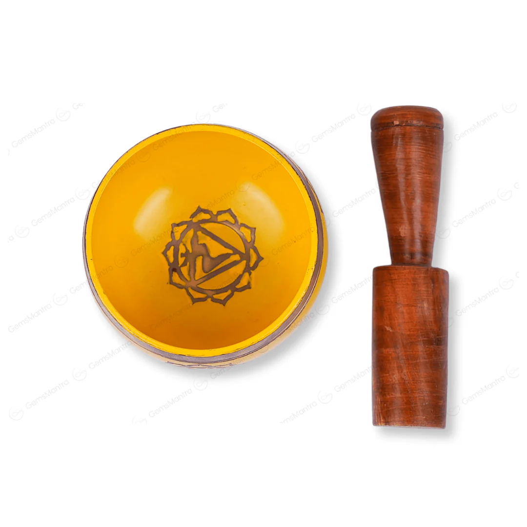 Solar Plexus Chakra Singing Bowl - Image 5