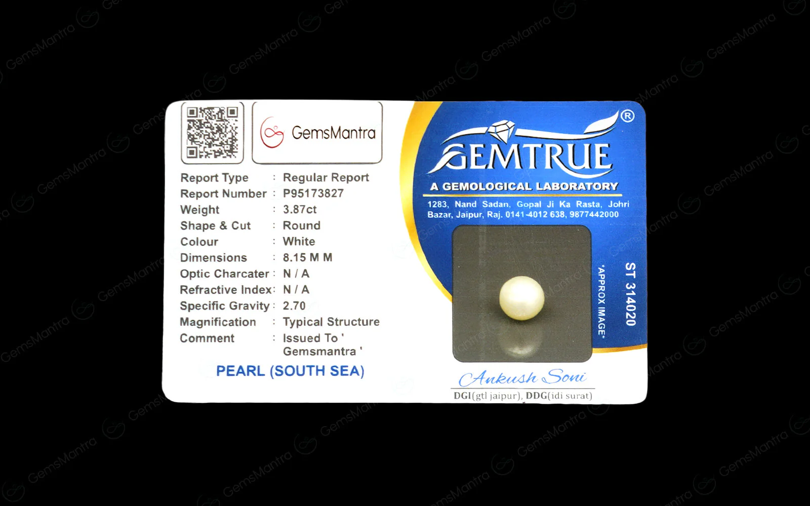 South Sea Pearl - 3.87 Carats - Image 4