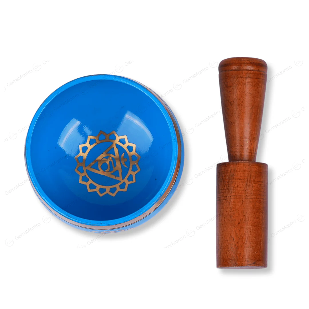 Throat Chakra Singing Bowl - Image 5