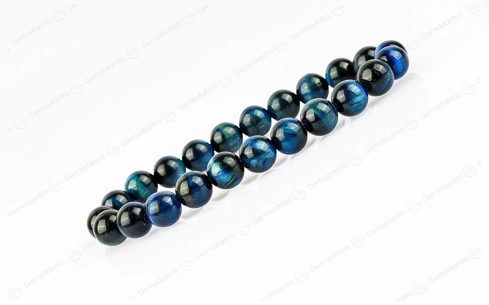 Blue Tiger Eye Bracelet - Image 2