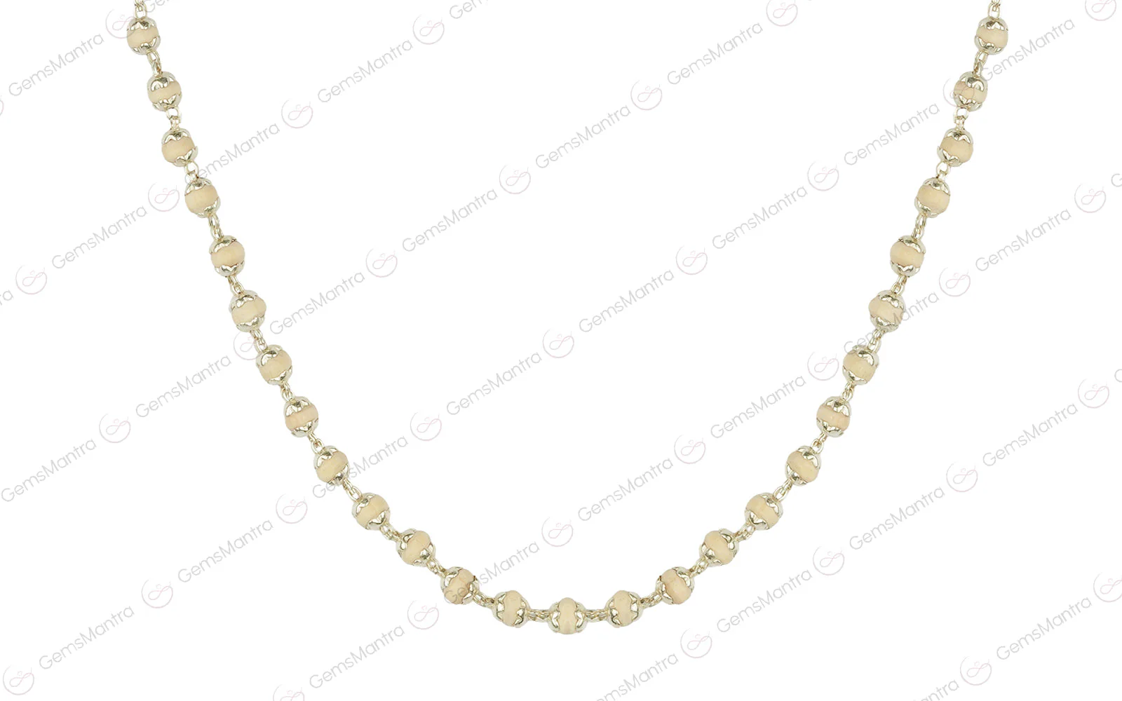 Tulsi Mala Silver Ultra Wide (Govt. Certified) - Image 4