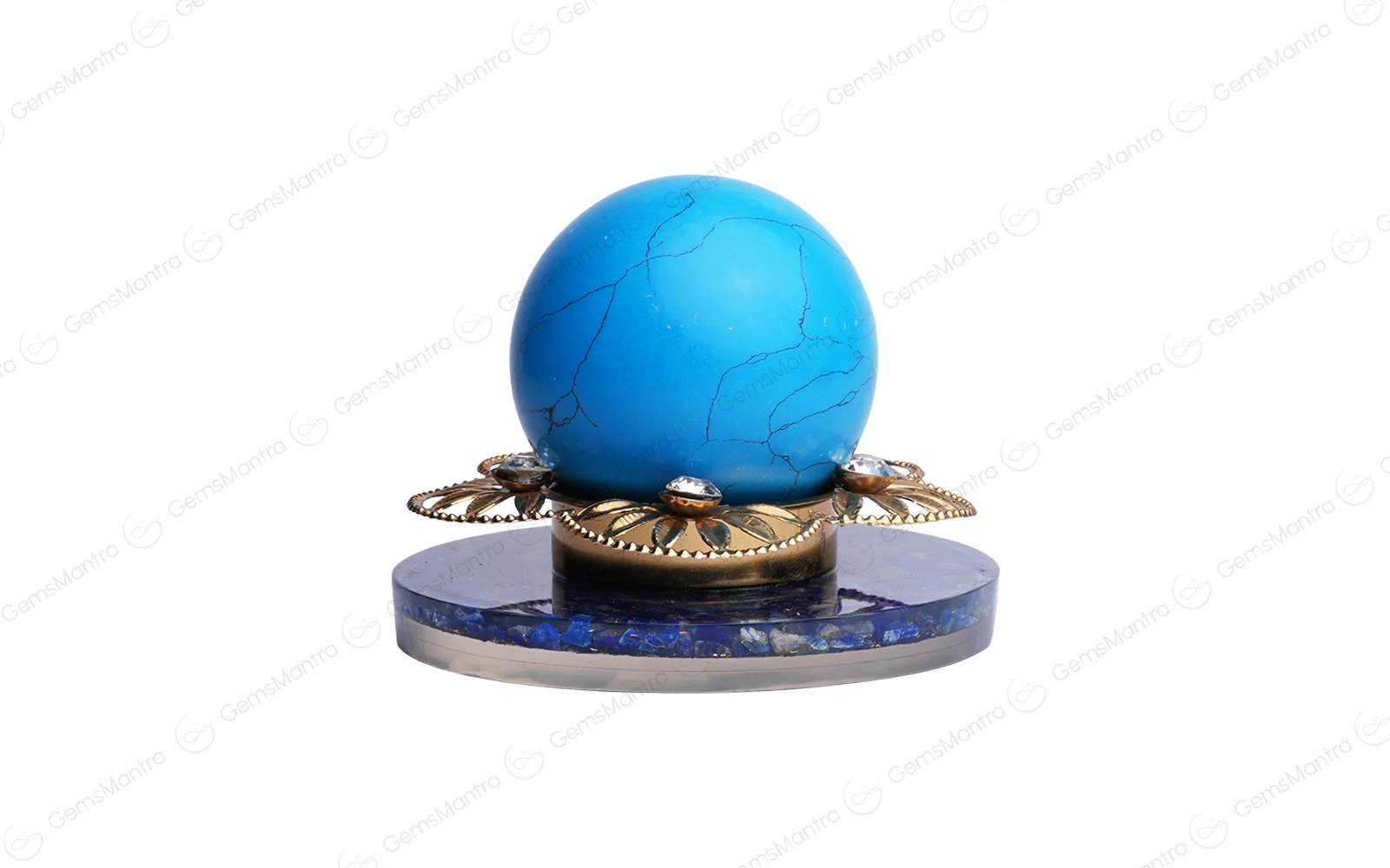 Turquoise Sphere Ball - Image 2
