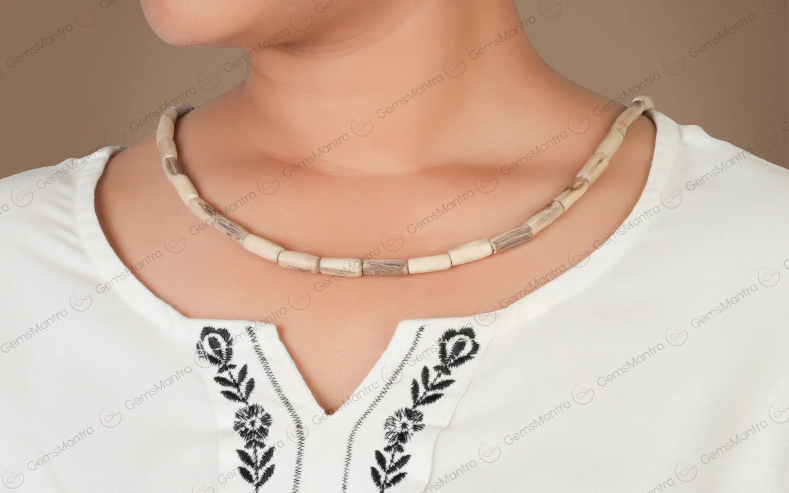 Ultra Extra Wide Tulsi Kanthi Mala (Govt. Certified) - Image 2