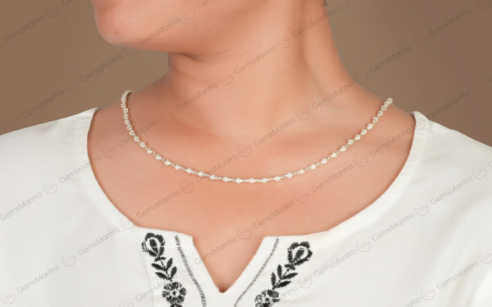 Tulsi Mala Silver (Govt. Certified) - Image 2