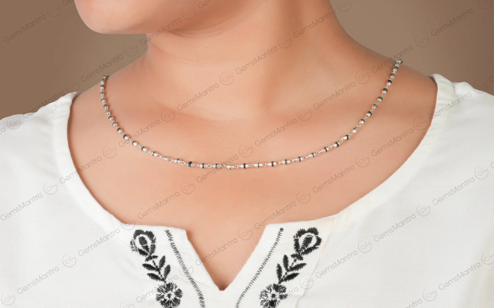 Tulsi Mala Silver (Govt. Certified) - Image 2