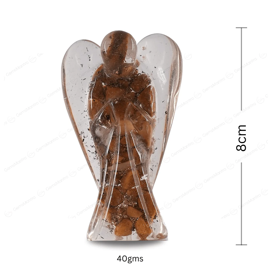 Yellow Aventurine Orgonite Angel/Orgone Angel - Image 3