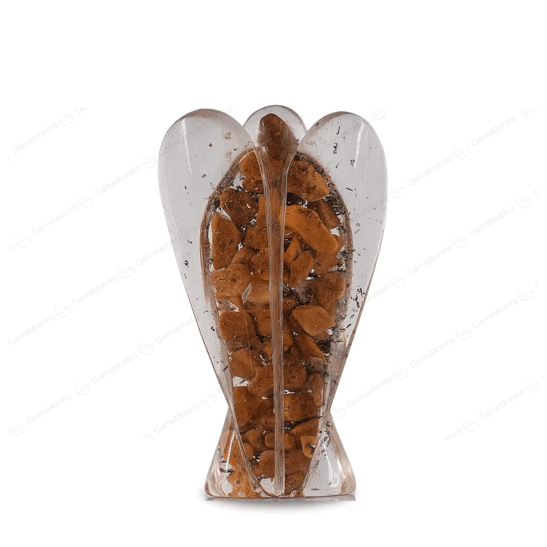 Yellow Aventurine Orgonite Angel/Orgone Angel - Image 5