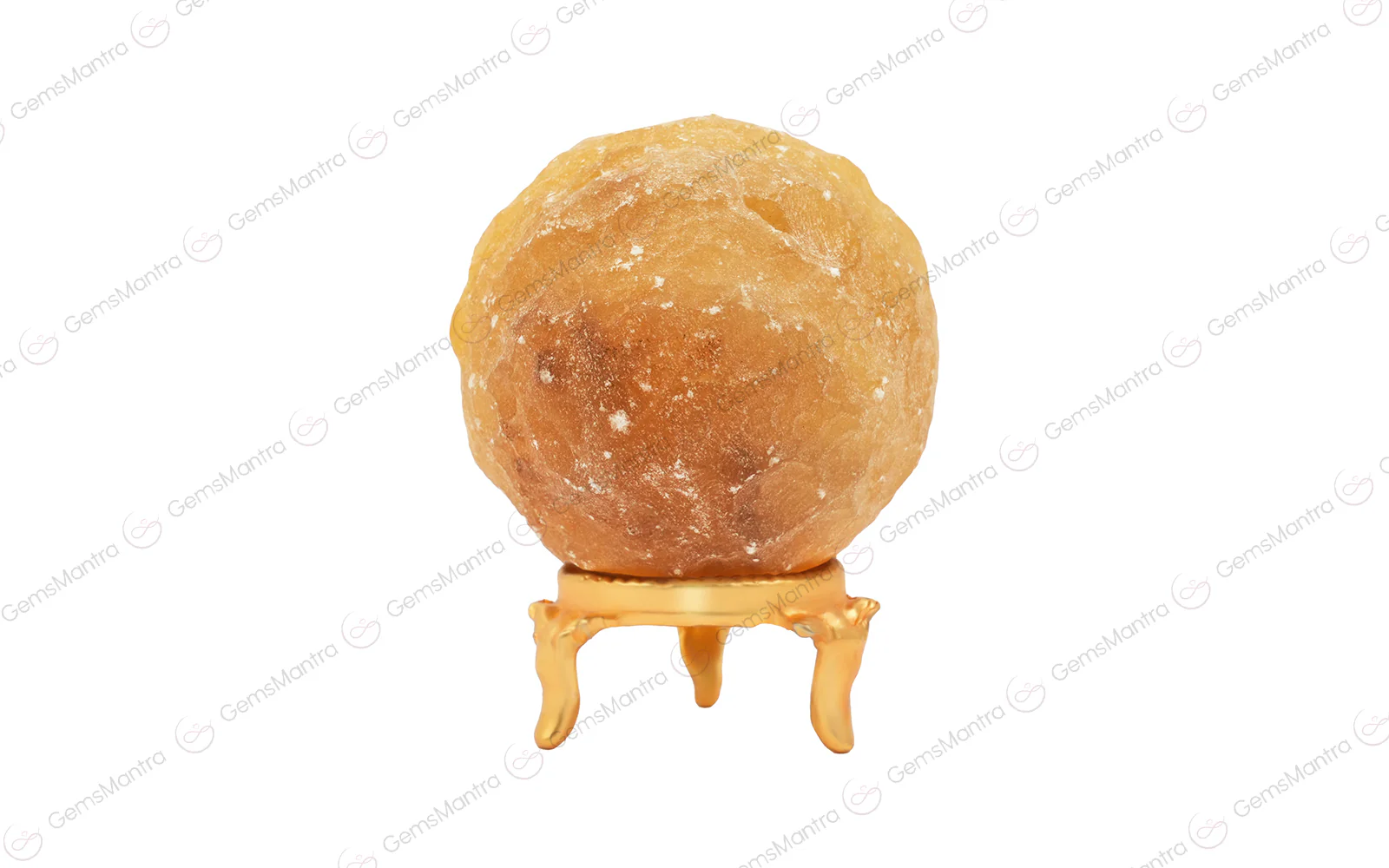 Yellow Fluorite Moon Sphere Ball - Image 2